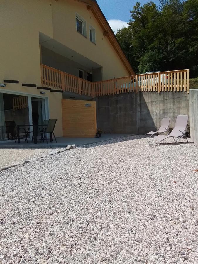 Ferienwohnung Hisa Za Gradom Kobarid Exterior foto
