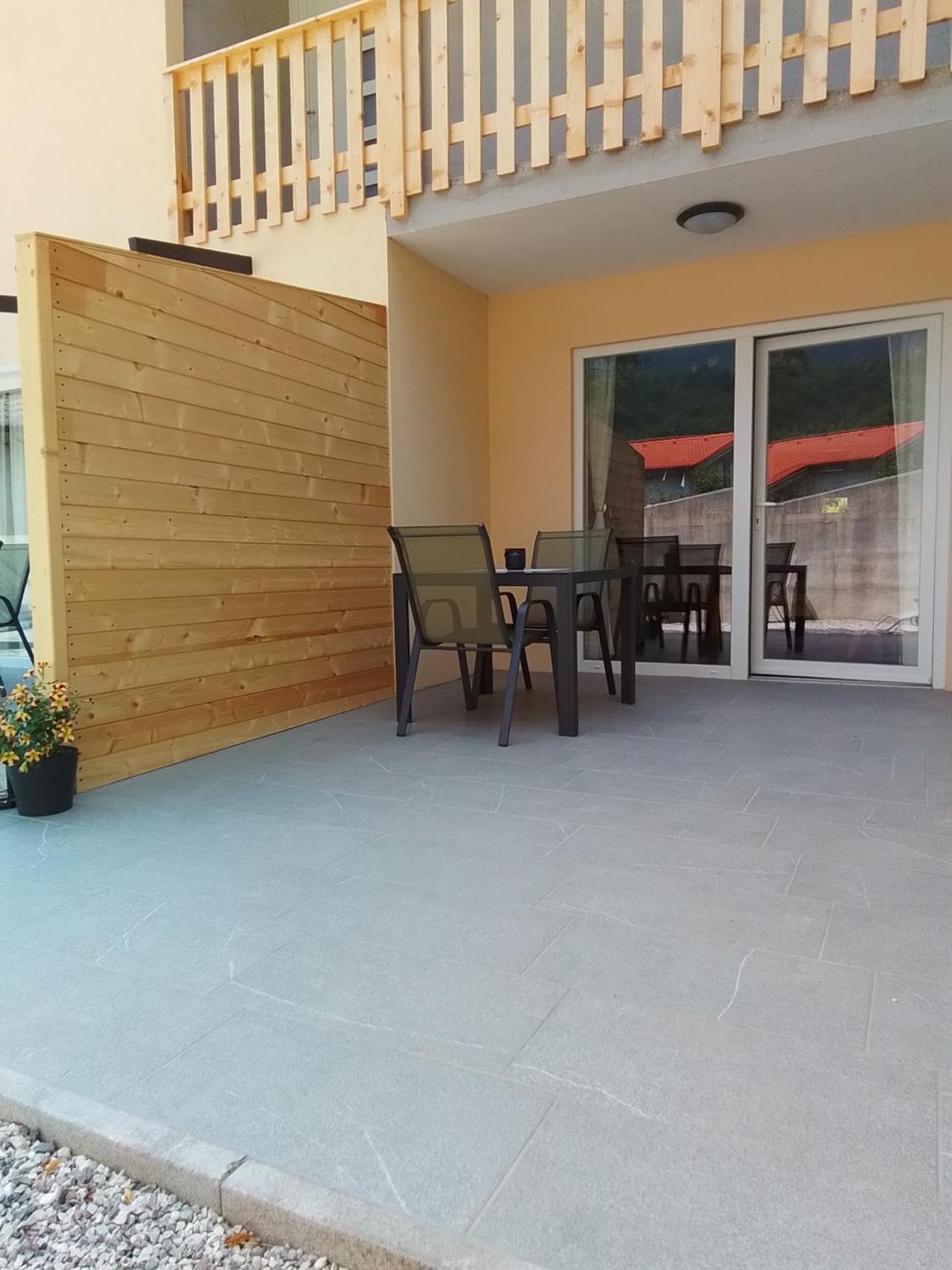 Ferienwohnung Hisa Za Gradom Kobarid Exterior foto